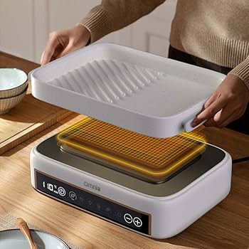キッチン家電 Minute cooker CucinaPro Multi Baker Deluxe with Three Interchangeable Skillets